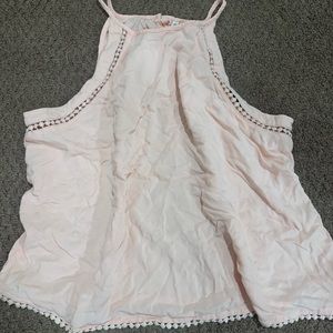 Light pink tank top